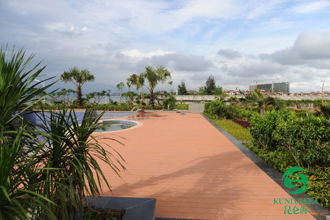 Yingbin  peninsula resorts decking